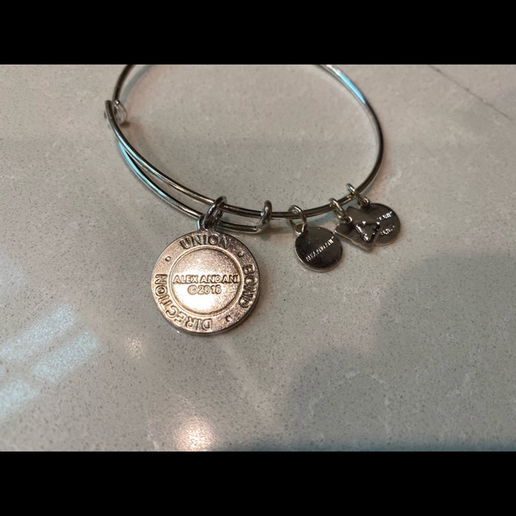 Alex and Ani Friendship Bracelet Silver. Like New - Picture 4 of 4
